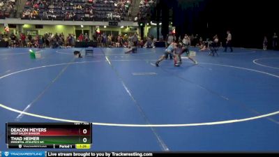 102 lbs Quarterfinal - Deacon Meyers, West Salem Bangor vs Thad Heimer, Immortal Athletics WC