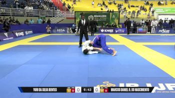 Marcos Daniel R. Do Nascimento vs Yuri Da Silva Bentes 2025 Brasileiro Jiu-Jitsu IBJJF