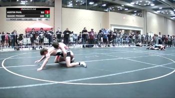 130 lbs 3rd Place - Austin Pahl, War vs Quade Probst, Sanderson Wr Ac