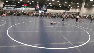 67 lbs Champ. Rd Of 16 - Anthony Lovato, Summit Wrestling Academy vs Owen Slabaugh, Alber Athletics Wrestling Club