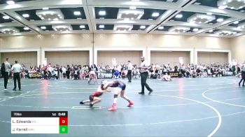 70 lbs Consi Of 8 #2 - Landon Edwards, Stl Warrior vs Jay T Farrell, Spring Hills WC