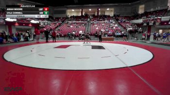 100 lbs Final - Asiah Moore, Lawton vs Lyla Cornell, Coweta