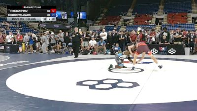 126 lbs Champ. Rd Of 64 - Tristan Pino, Colorado vs Derion Williams, Ohio