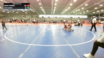 127 lbs Round Of 16 - Brody Weimer, Indiana Outlaws Gold vs Jack Jastal, Ohio Gold