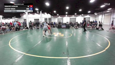 225 lbs Ignacio Lazalde, Utah vs Kasjan Wnuk, Connecticut