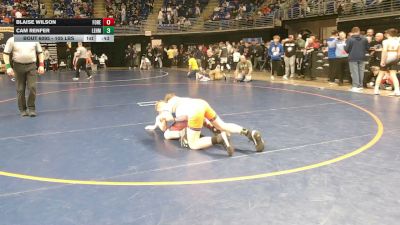 105 lbs Consy 4 - Blaise Wilson, Forest Hills vs Cam Renfer, Lehman