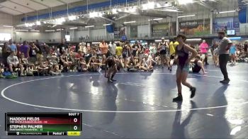 100 lbs Round 2 (10 Team) - Stephen Palmer, Panhandle Punishers vs Maddox Fields, The Untouchables Black