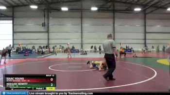 130 lbs Round 4 - Isaac Young, NCWAY National Team vs Keegan Hewitt, PA White