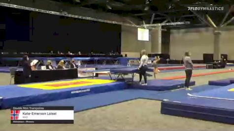 Kate-Emerson Loisel - Double Mini Trampoline, NVG - 2021 USA Gymnastics Championships