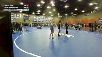 115 lbs Quarterfinal - Suri Bettencourt, Ernest Righetti vs Sally Chen, Westminster