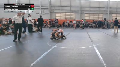130 lbs Round 4 (6 Team) - Wesley Dotson, Donahue WA vs Oliver Lamiman, Ohio Gold