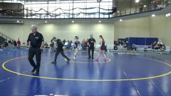 138 lbs 1st Place Match - Evelyn Phillips, Southeastern Community College vs Destiny Krum, Iowa Central Community College