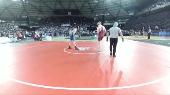 Boys 3A 190 lbs Champ. Round 2 - Jordan Rathmanner, Mountain View vs Beckim Nason, Mercer Island