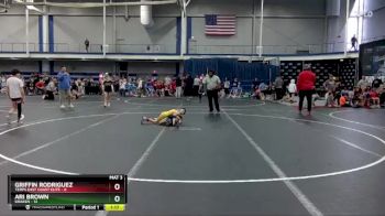 56 lbs Round 2 (8 Team) - Ari Brown, Kraken vs Griffin Rodriguez, Terps East Coast Elite