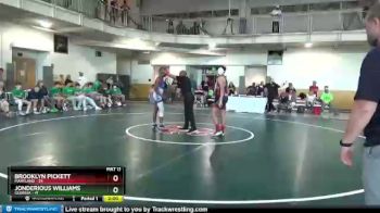 114 lbs Quarterfinals (8 Team) - Brooklyn Pickett, Maryland vs Jonderious Williams, Georgia