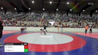 90 lbs Consi Of 8 #2 - Monroe Halsey, PTC Wrestling vs Dawson Rau, Dragons Junior Wrestling Club