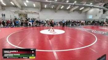 170 lbs Cons. Round 5 - Maile Manfre II, Englewood vs Leighanna Ramos, Pueblo Central