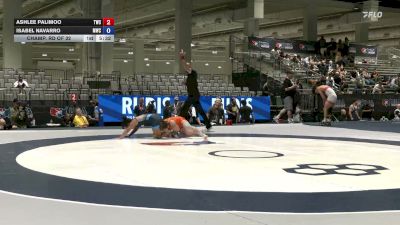 59 kg Champ. Rd Of 32 - Ashlee Palimoo, Tiger Wrestling Club vs Isabel Navarro, Menlo Wrestling Club