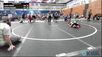 64 lbs Consi Of 4 - Casen Ambriz, Team Guthrie Wrestling vs Hudson Rooker, Standfast