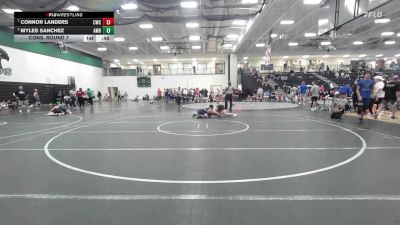 138 lbs Cons. Round 7 - Myles Sanchez, AMDG vs Connor Landers, Carroll Wrestling Club