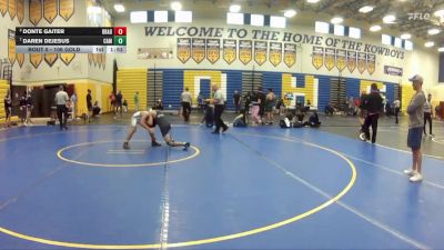 106 Gold Semifinal - Donte Gaiter, Braddock vs Daren Dejesus, Camden