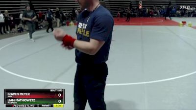 45 lbs Cons. Round 2 - Liam Mathiowetz, Wabasso vs Bowen Meyer, ANML