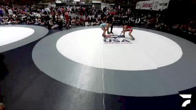 120 lbs Mia Rangel Lopez, SCVWA - Santa Clara Valley Wrestling Association vs Annika Scott, SAWA - Sacramento Area Wrestling Association