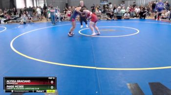 145 lbs Quarterfinal - Paige McGee, Cheney Blackhawks Wrestling Club vs Alyssa Graciano, Washington