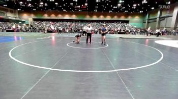 115 lbs Consi Of 16 #1 - Brookelynn Speers, Stansbury vs Sara Gregory, Shasta Charter Academy