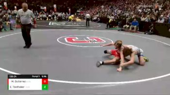 138-2A Semifinal - Matthew Gutierrez, Burlington vs Ethan Toothaker, Cedaredge