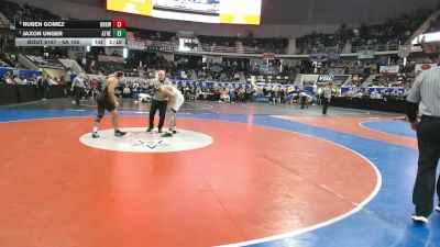 6A 165 lbs Semifinal - Jaxon Unger, Athens vs Ruben Gomez, Brookwood Jr-Sr