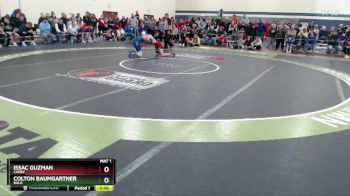 127 lbs Cons. Round 1 - Colton Baumgartner, BOLD vs Issac Guzman, Canby