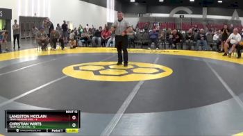 95 lbs Placement Matches (8 Team) - Langston McClain, Team Missouri (MO) vs Christian Wirts, Team 922 (OH-PA)