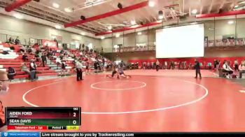 182 lbs Quarterfinal - Aiden Ford, Zillah vs Sean Davis, Ellensburg