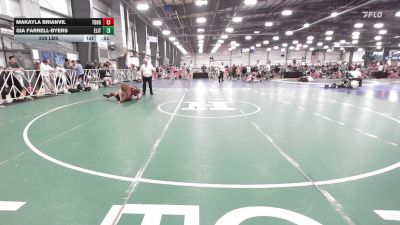 235 lbs Rr Rnd 1 - Makayla Brianvil, Team Dark Horse - HSG vs Gia Farrell-Byers, Elite Coral - HSG
