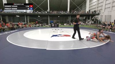 110 lbs Kennedy Hogan, Illinois vs Presley Eidens, New York