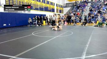 124 lbs Quarterfinal - Aleigha Revelant, North Allegheny vs Mia Scalise, Ringgold Hs