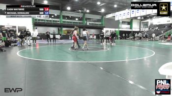 113 kg Rr Rnd 1 - Wyatt Payne, Maurer Coughlin Wrestling Club vs Dontae Majors, Young Guns Nashville Wrestling