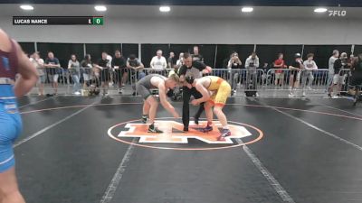 190 lbs Consi Of 16 #1 - Tad Forsyth, KS vs Lucas Nance, IL