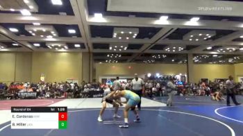 Match - Ezra Cardenas, Steele Canyon High School vs Braeden Miller, Lions Wrestling Club