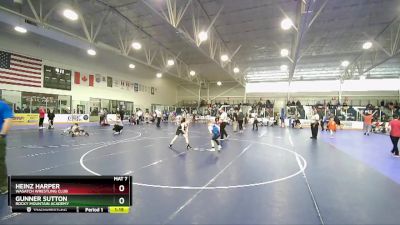 90 lbs Round 1 - Heinz Harper, Wasatch Wrestling Club vs Gunner Sutton, Rocky Mountain Academy