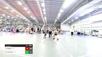 90 lbs Rr Rnd 3 - Jude Salko, Mat Assassins Black vs MJ Gorrell, Scorpions