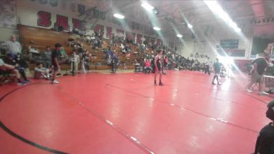 114-123 lbs Round 2 - Ian Borg, Reign WC vs Frankie De Leon, Rancho Bernardo