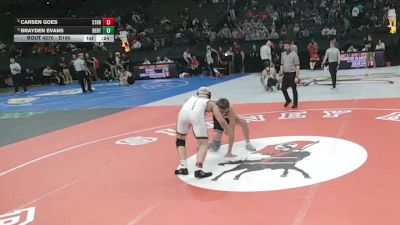 Cons. Round 2 - Brayden Evans, Bertrand vs Carsen Goes, Southern