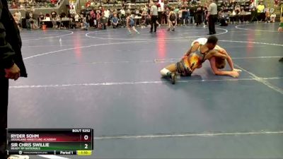 140 lbs Quarterfinal - Ryder Sohm, Siouxland Wrestling Academy vs Sir Chris Swillie, Ready RP Nationals