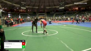 140 lbs Rr Rnd 4 - Kehlan Corbbrey, Tulsa Blue T Panthers vs Aiden Ruiz, Sallisaw Takedown Club