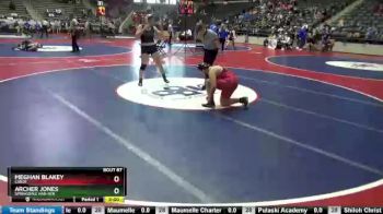 165 lbs Champ. Round 2 - Meghan Blakey, Cabot vs Archer Jones, Springdale Har-Ber