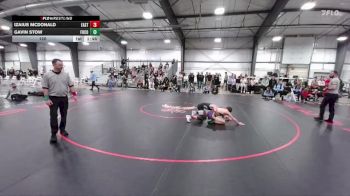 120 lbs Placement Matches (16 Team) - Izaius McDonald, Cheyenne East vs Gavin Stow, Fort Collins