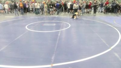69 lbs Consi Of 8 #2 - Zerrick Richter, Gold Rush Wrestling vs Ethan Martens, Chester