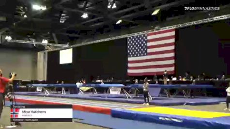 Miya Hutchens - Tumbling, Wasatch - 2021 USA Gymnastics Championships